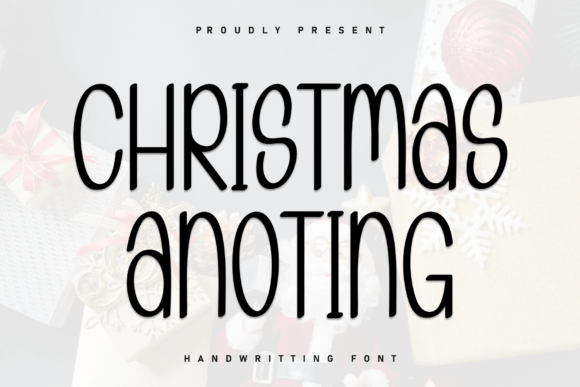 Christmas Anoting: A Casual Marker Font for Versatile Design Projects