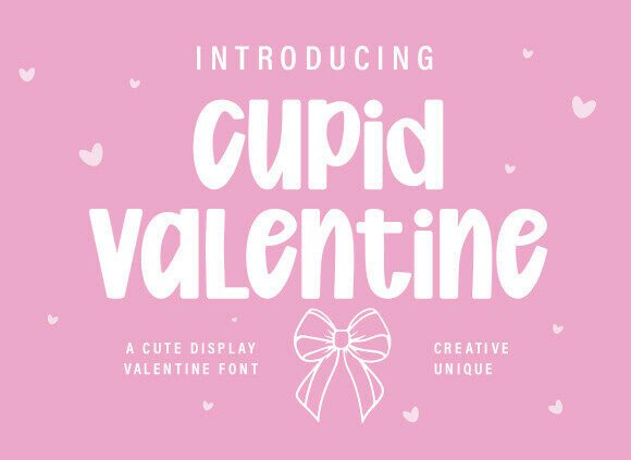 Cupid Valentine: The Perfect Typeface for Romantic Designs