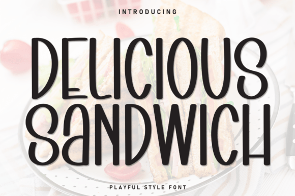 Delicious Sandwich: A Sweetly Playful Handwritten Font