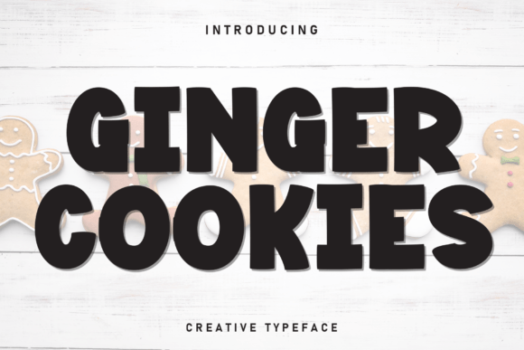 Ginger Cookies: A Sweet Typeface for Creative Designs