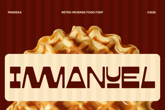 Immanuel: The Retro Food Font That Adds Personality to Your Design Projects