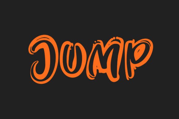 Jump Graffiti Font: A Bold Urban Typeface for Creative Projects
