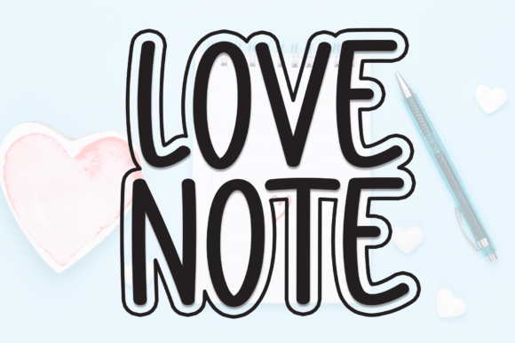 Love Note: The Playful Font That Adds Personality to Any Design