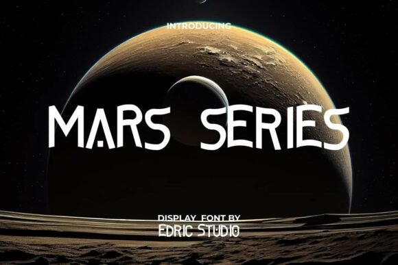 Mars Series: A Cosmic Font for Modern Design Projects