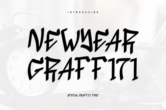 Newyear Graffiti: A Stylish Font with Subtle Pitfalls to Avoid