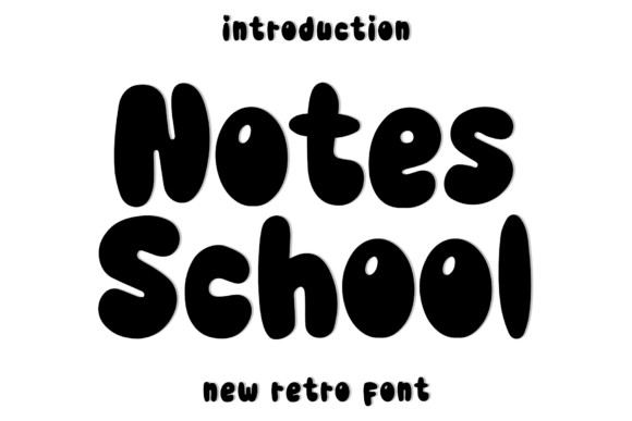 Notes School: A Playful Font for Warm, Creative Designs