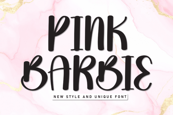 Pink Barbie: A Playful Font for Creative Expression