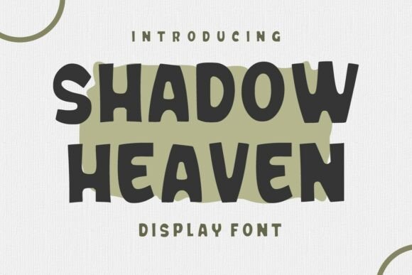 Shadow Heaven: A Playful Font with Practical Power