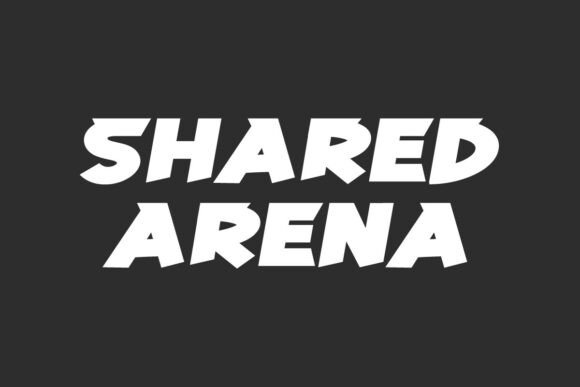 Shared Arena Font: A Bold Choice for Impactful Design Projects