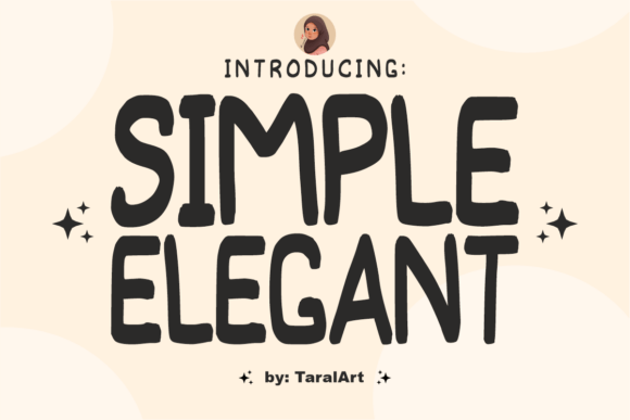 Simple Elegant: A Strategic Font Choice for Modern Branding and Design