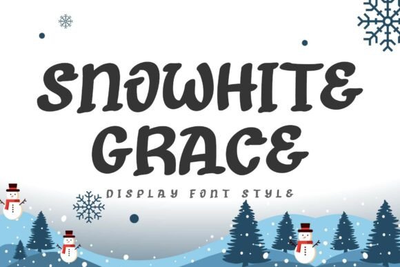 Snowhite Grace: A Playful Font for Every Creative Occasion