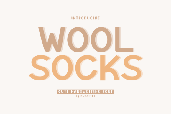 Wool Socks: A Playful Font for Warm, Inviting Designs